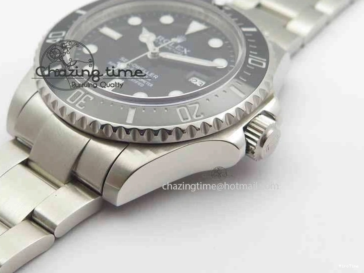 MiroTime 0322 Timeless Sea-Dweller 116600 Black Ceramic BP Maker Best Edition On SS Bracelet SA 3680